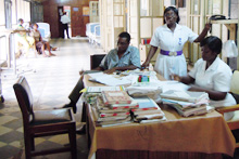 Maternity ward staff